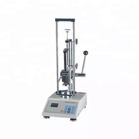 spring testing machine lab manual|small spring compression tester.